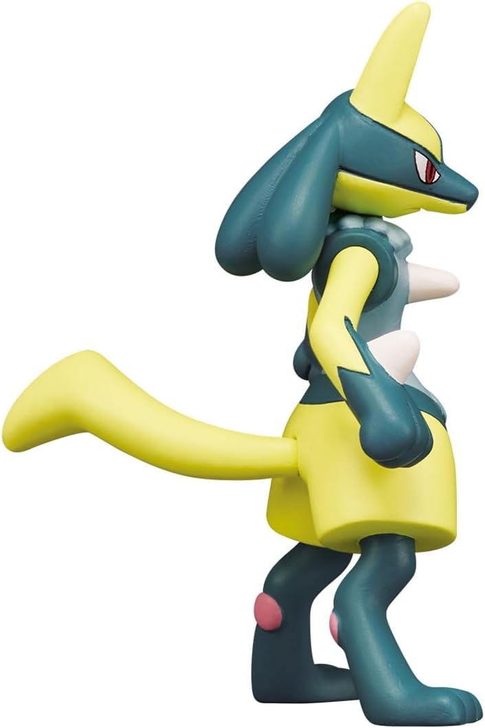 Takara Tomy Pokemon Moncolle 2 Inch Figure MS-52 Shiny Lucario