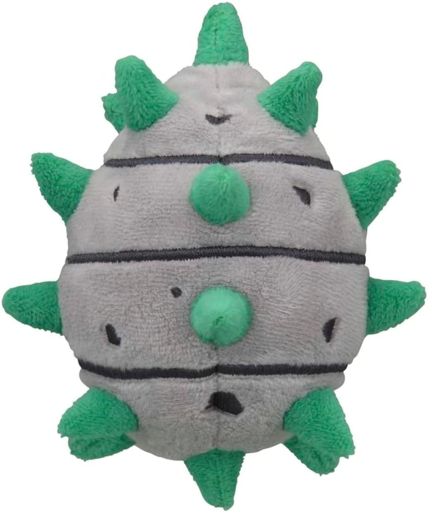 Pokemon Center: Ferroseed Sitting Cuties Plush, 4 Inch