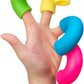 Schylling NeeDoh Mac 'N' Squeeze - Sensory Squeeze Toy - Contains 4 Squishy Noodles - 3" Wide - Color May Vary (Pack of 1)