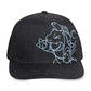 Pokemon Center Blastoise Charcoal Flat-Bill Hat (One Size-Adult)