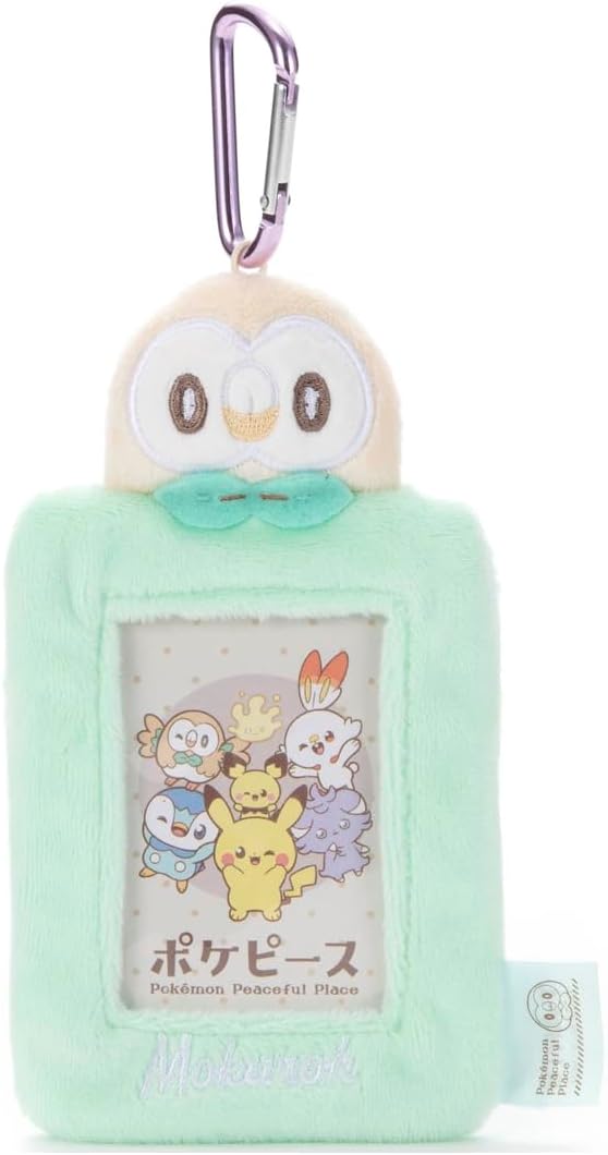 Poképiece Plush Card Case Rowlet Plush Toy Height 5.5 inches (14 cm)