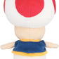 Sanei Boeki Super Mario All Star Collection 7.5" Toad Plush, Small