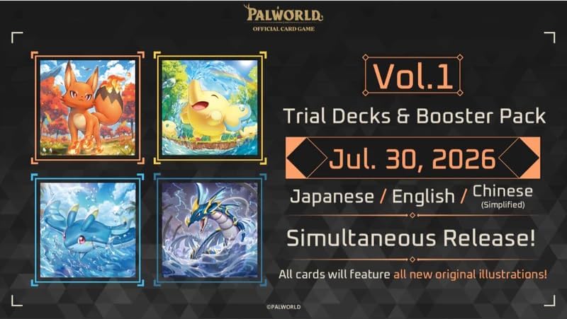 Palworld TCG: Dawn of Palpagos Series 01 Booster Box - 12 Packs