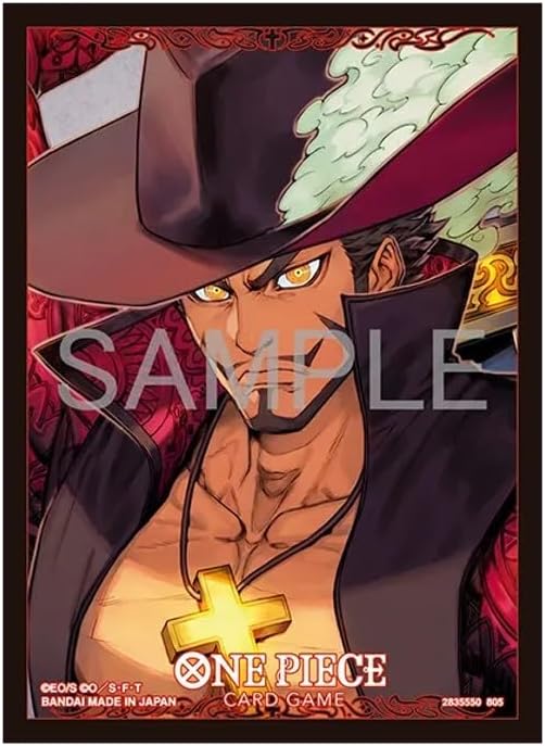 Bandai One Piece Card Game Sleeves Vol.13 Dracule Mihawk