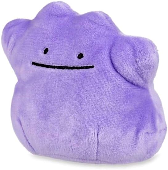 Pokemon Center: Sitting Cuties: Ditto Plush # 132 - Generation 1 - 6 In