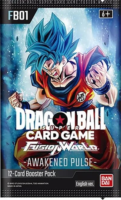 12 Card Booster Pack Dragon Ball Super Fusion World Awakened Pulse