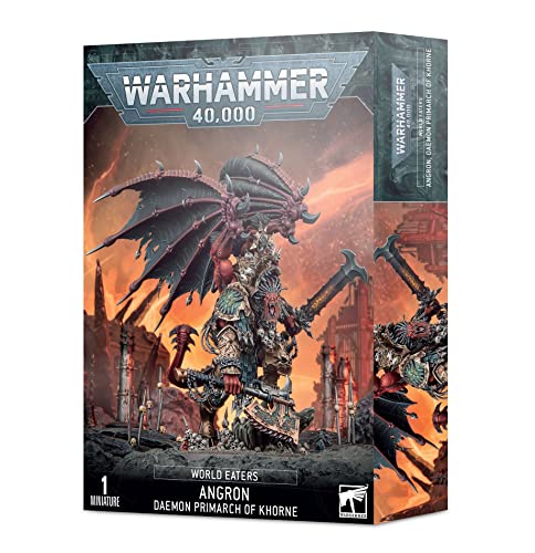 Games Workshop - Warhammer 40K - World Eaters Angron Daemon Primarch of Khorne