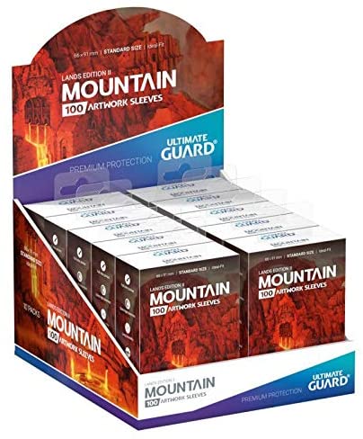 Ultimate Guard Lands Edition II Card Sleeves - Standard Size 100ct - Mountain