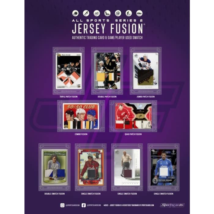 2023 Jersey Fusion All Sports Edition Series 2 Hobby Pack