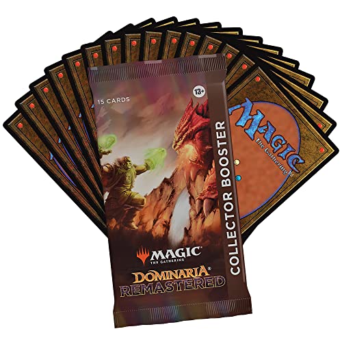 Magic: The Gathering Dominaria Remastered Collector Booster | 15 Magic Cards