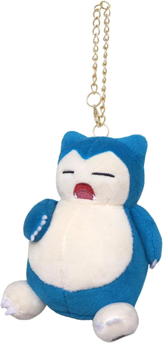 Sanei Boeki Pokemon All Star Collection Mascot with Key Chain Snorlax 8cm PM08