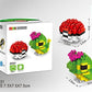 Nanoblocks Mini Blocks Pokemon 169 Piece Building Sets - Caterpie