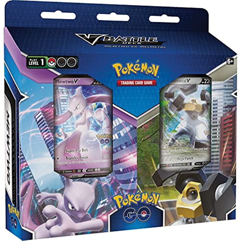 The Pokemon TCG: Pokemon GO V Battle Deck—Mewtwo vs. Melmetal