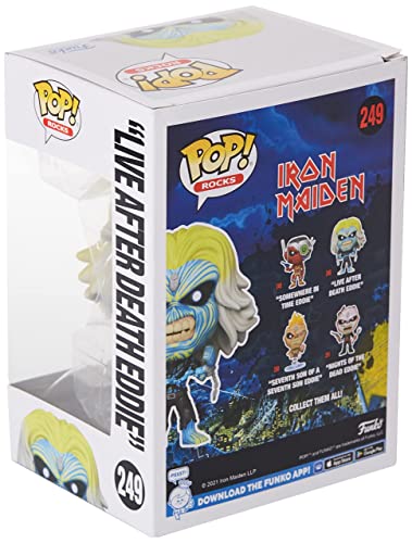 Funko POP Rocks: Iron Maiden - Eddie - Live After Death,Multicolor