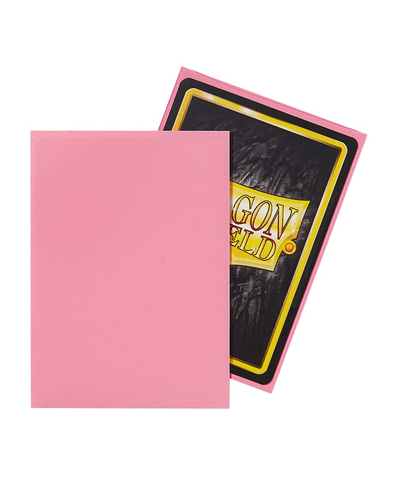 Arcane Tinman AT-11012 Dragon Shield Sleeves Matte Card Game, Pink