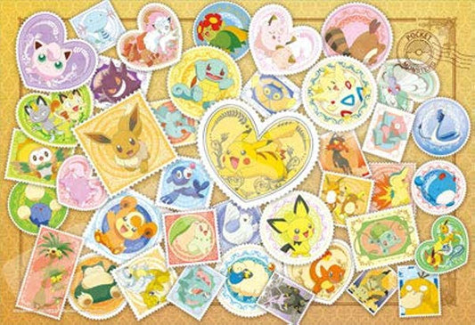 ensky 108 Piece Jigsaw Pokemon Stamp Art (26x38cm)