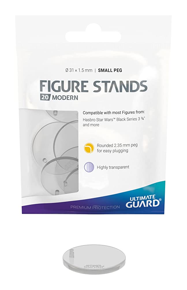 Ultimate Guard UGD011113 Clear Action Figure Feet