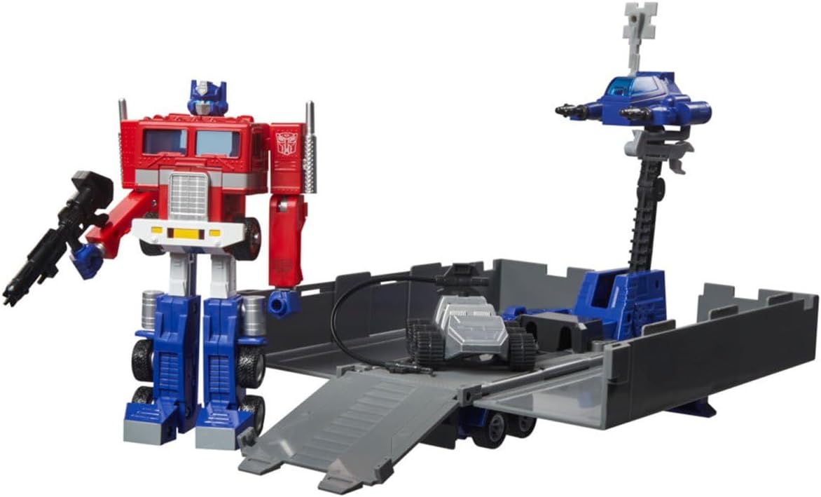 Transformers Toys Retro G1 Optimus Prime Toy 6.2-Inch, Action Figure for Boys and Girls Ages 8 and Up