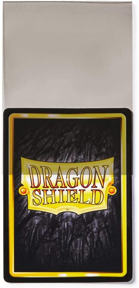 Dragon Shield 100ct Standard Card Sleeves Display Case (10 Packs) - Perfect Fit Smoke