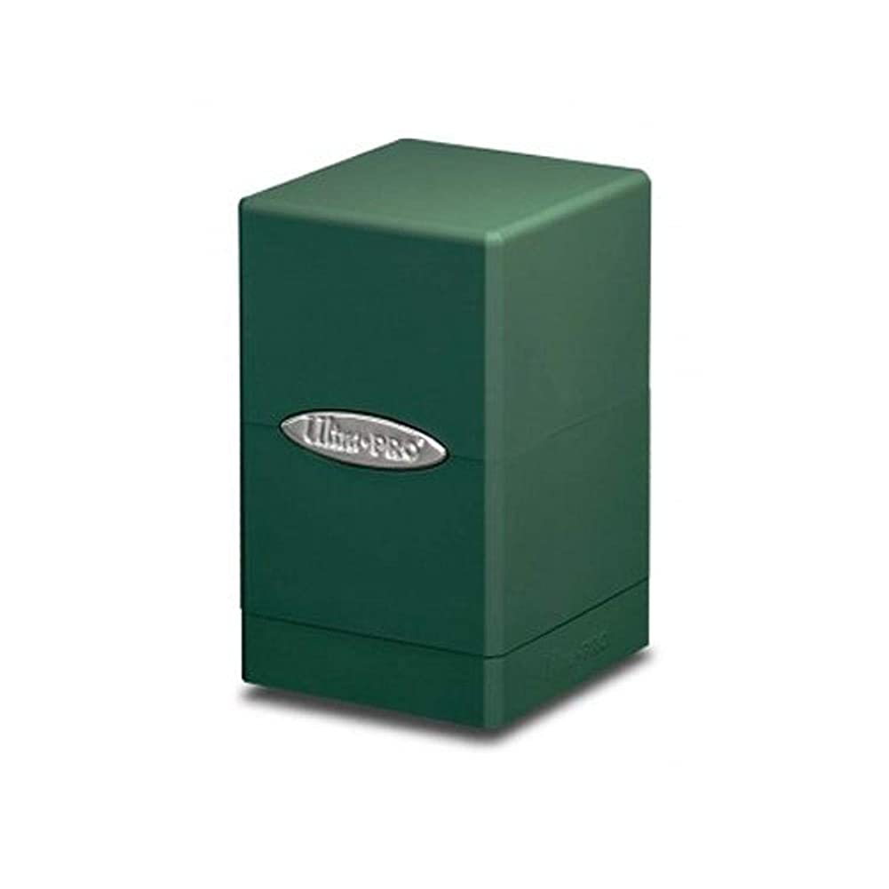 Ultra Pro Green Satin Tower Deck Boxes