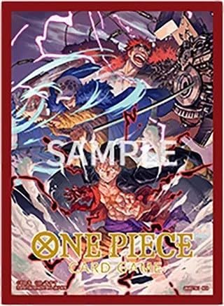 One Piece Card Game Official Sleeves: Assortment 4 - Three Captains Card Sleeves (70-Pack)