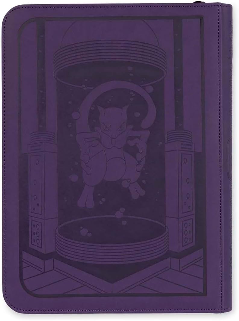 Pokémon Center: Pokémon TCG: Mewtwo & Mew DNA Premium Zip Binder