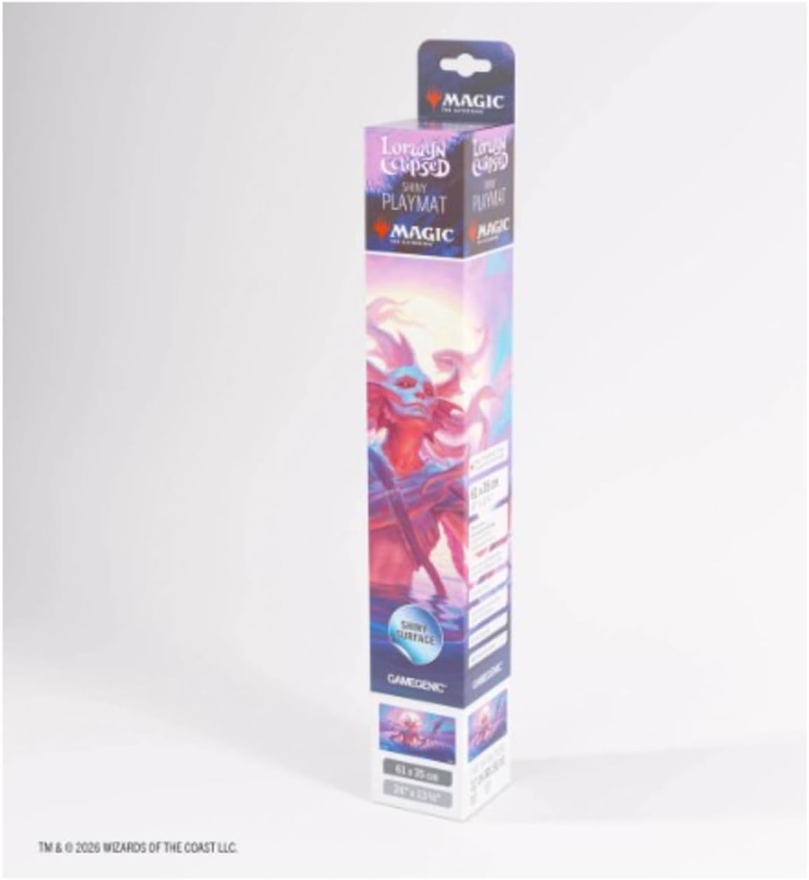 Gamegenic Magic: The Gathering Lorwyn Eclipsed Shiny PLAYMAT - Eclipsed Merrow Design, Premium 61×35 cm Playmat with Shiny Ultra-Fine Surface, Flat Stitching & 2mm Cushioning