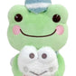 Sanrio Kerokeroppi x Frog Pickles Snowman Plush Toy S 204318-24 H 18 x W 11 x D 13 cm