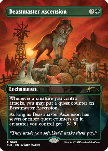 Magic the Gathering Secret Lair Featuring: NOT A Wolf (Foil)