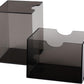 Dragon Shield Strongbox Deck Box Clear Black, Holds 100+ Double Sleeved Cards, Acrylic TCG Storage Case, Vacuum Seal Closure, Stackable, Display Lid, 83.5 x 106 x 75.5 mm