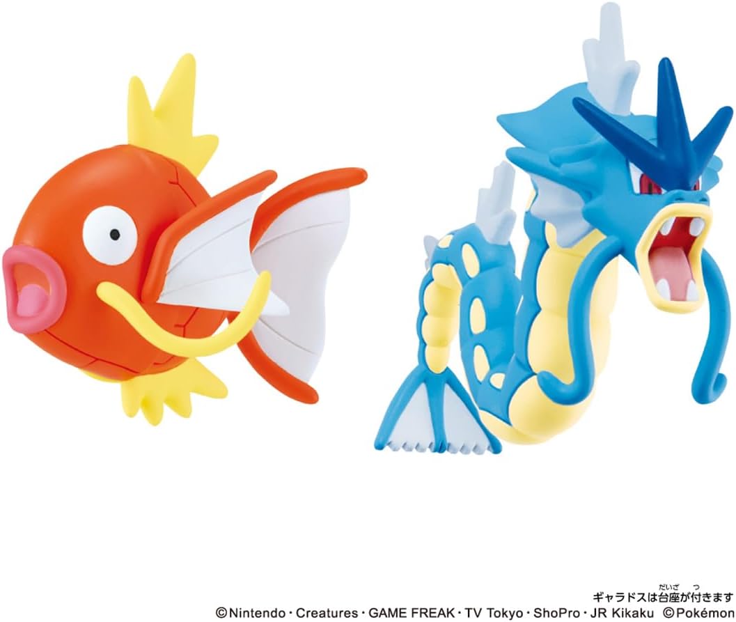Takara Tomy Pokemon Moncolle Gyarados and Magikarp Set