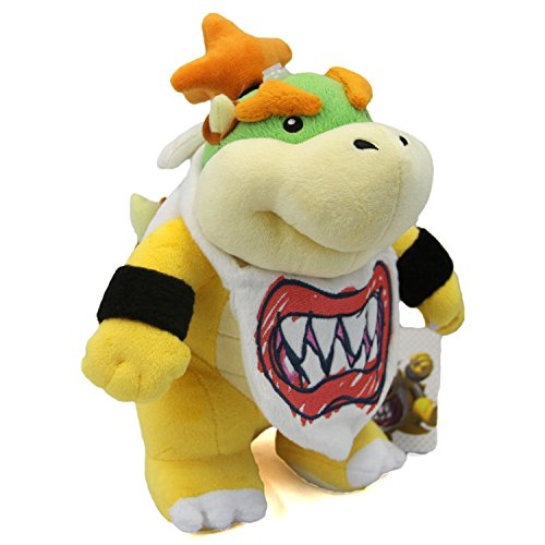 Little Buddy Super Mario All Star Collection 1424 Bowser Jr. Stuffed Plush, 8"