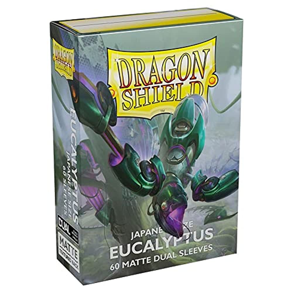 Dragon Shield Dual Matte Mini Japanese Eucalyptus 60 ct Card Sleeves Individual Pack