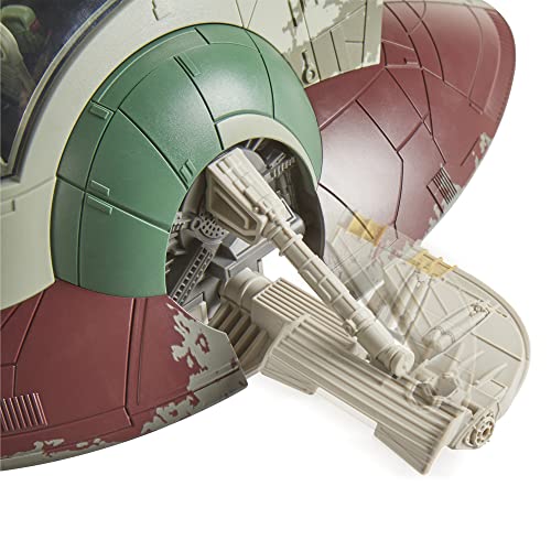 Star Wars Mission Fleet Starship Skirmish, 2.5 Inch Boba Fett Action Figure and Starship Vehicle, Toys for 4 Year Old Boys and Girls and Up