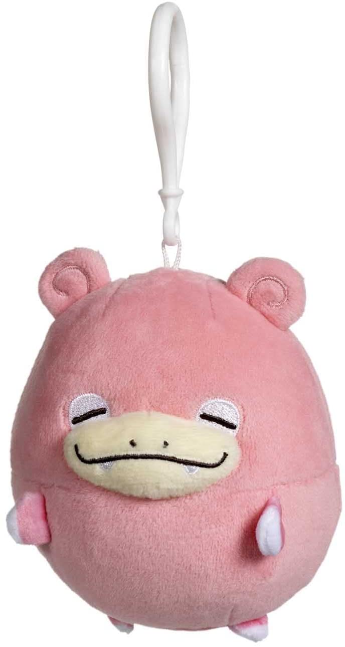 Pokemon 4 Inch Plush Key Chain - Squishy Slowpoke