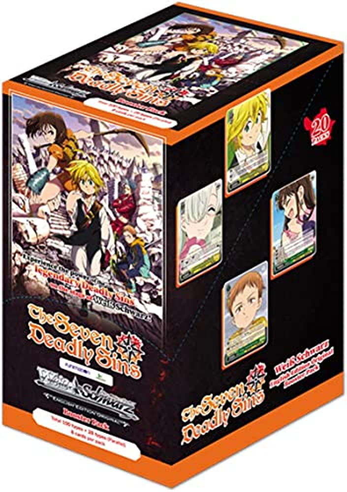 Weiss Schwarz The Seven Deadly Sins Booster Box, English Edition