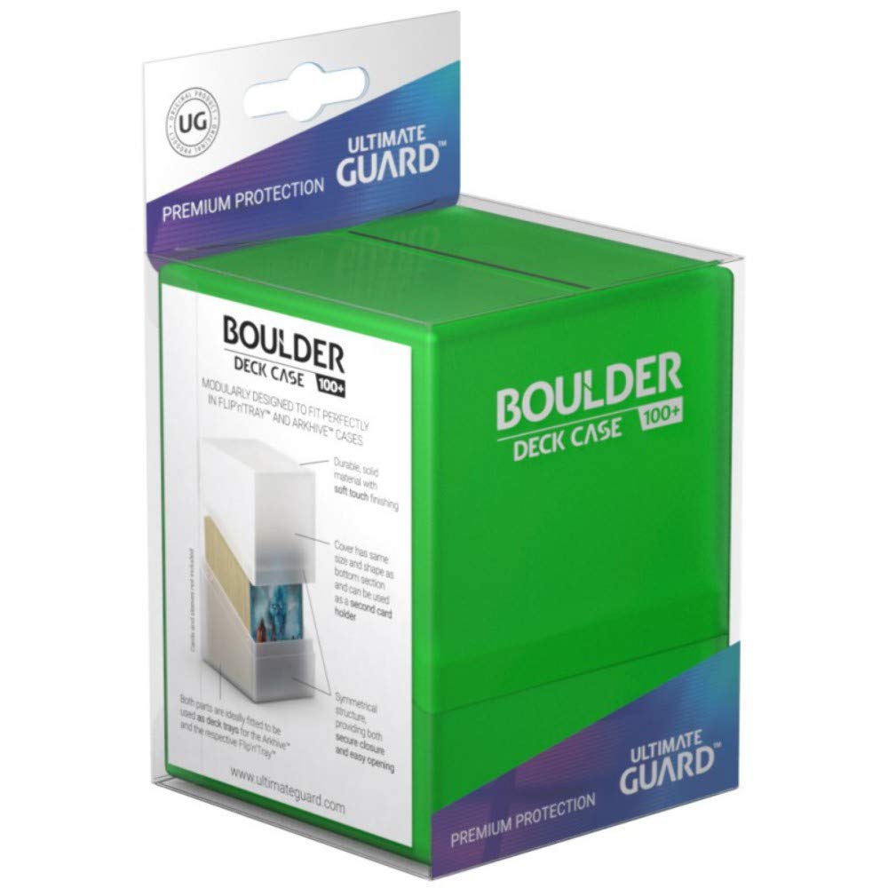 Ultimate Guard Boulder 100+ Deck Case Emerald