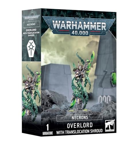 Games Workshop - Warhammer 40k - Necrons - Overlord with Translocation Shroud