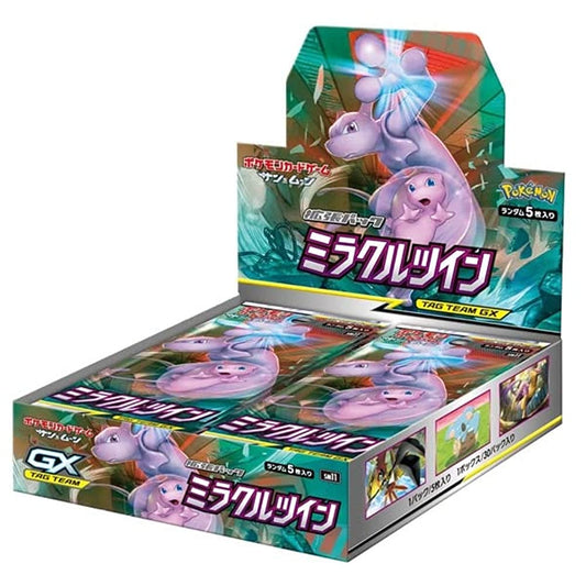 Pokemon card Game Sun &Moon Expansion Pack Miracle Twin Box