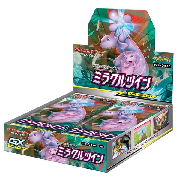 Pokemon card Game Sun &Moon Expansion Pack Miracle Twin Box