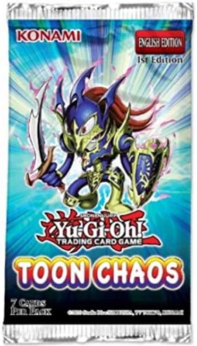 Yu-Gi-Oh TOCHRU Toon Chaos Booster Pack 1st Edition - 7 Cards