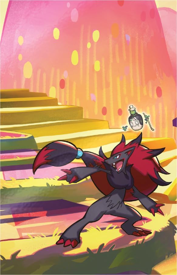 Pokemon TCG: Scarlet & Violet—Shrouded Fable Mini Tin – Zoroark (2 Booster Packs & 1 Sticker Sheet)