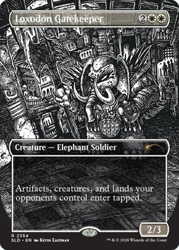 Magic: The Gathering Secret Lair Featuring: Kevin Eastman (Inks) Non-Foil Edition