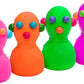 Schylling NeeDoh Panic Pete - Sensory Squeeze Toy - Popping Eyes, Ears & Nose - 4" Tall - Color May Vary (Pack of 1)