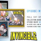 2025 Invincible Season 1 Keepsake Premiere Hobby Edition: 2 Relics Per Box Guaranteed, Chase Rare Autos & Patches