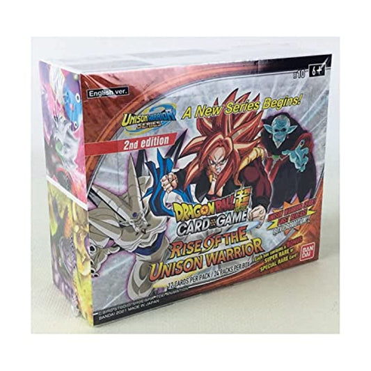 Dragon Ball Super Rise of The Unison Warrior Booster Box 2nd Edition
