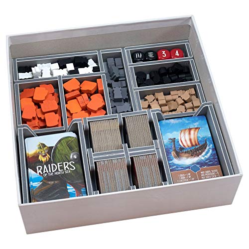 Folded Space Raiders of The North Sea and Expansions Board Game Box Inserts