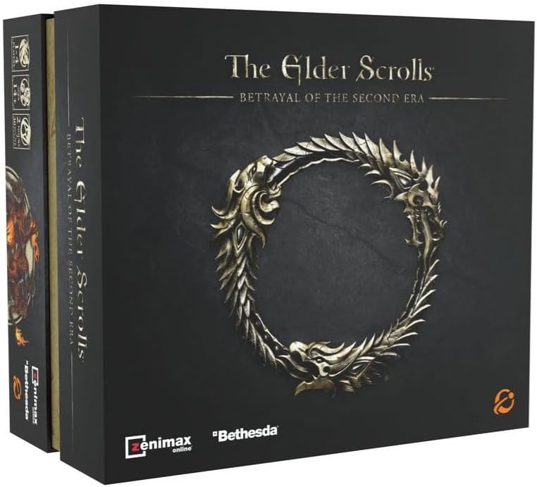 The Elder Scrolls: Betrayal of The Second Era Board Game - Tabletop RPG with Combat and Character Development