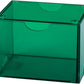 Dragon Shield Strongbox Deck Box Clear Green, Holds 100+ Double Sleeved Cards, Acrylic TCG Storage Case, Vacuum Seal Closure, Stackable, Display Lid, 83.5 x 106 x 75.5 mm