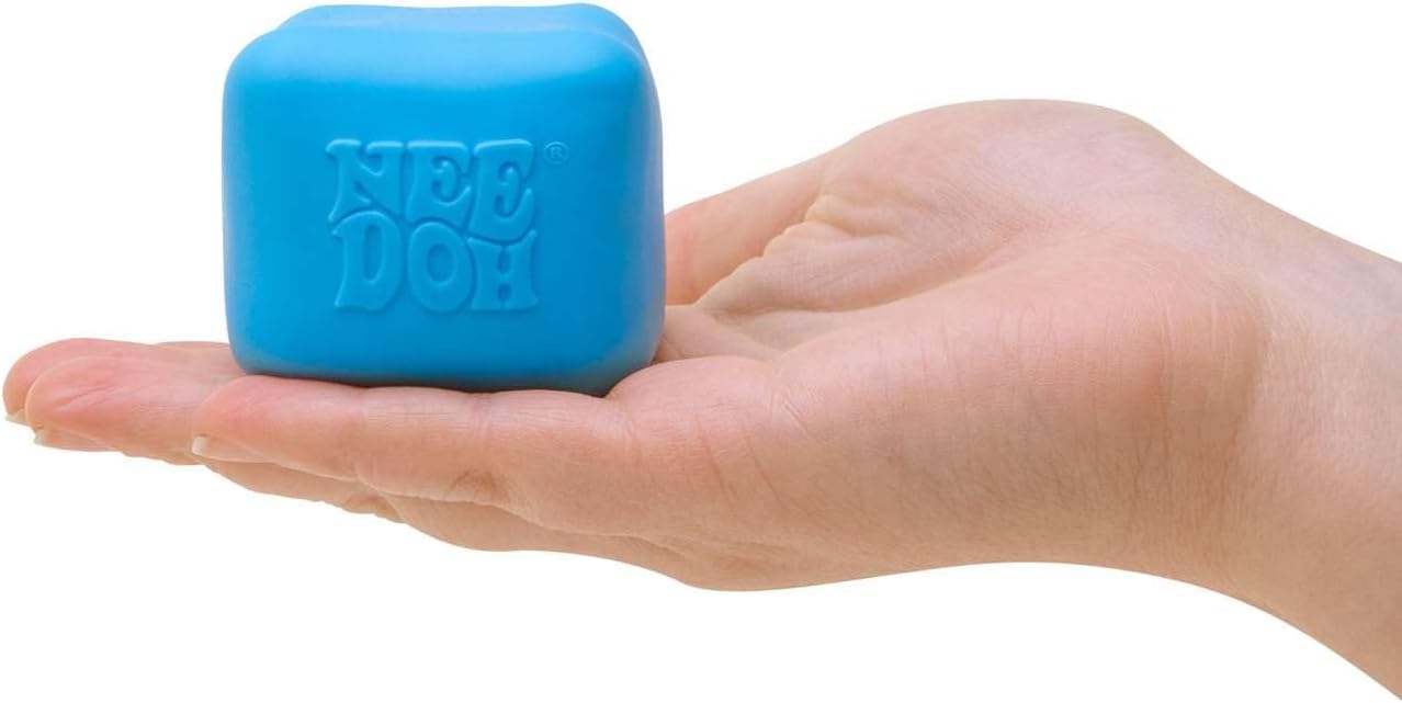 Schylling Needoh Color Change Cube - Sensory Squeeze Toy - Colors May Vary